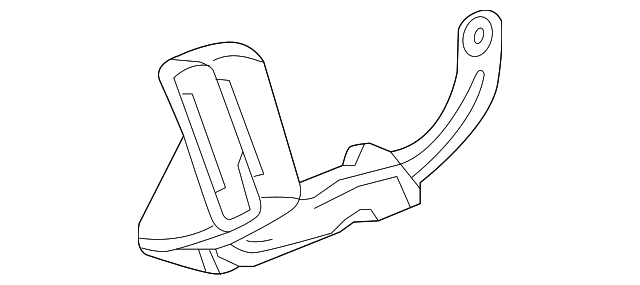 Front Passenger Side Floor Air Outlet Duct - GM (96983818)