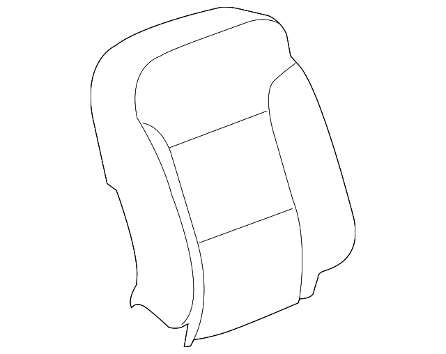 23218625 OEM GM Seat Back Cover GM Parts Center