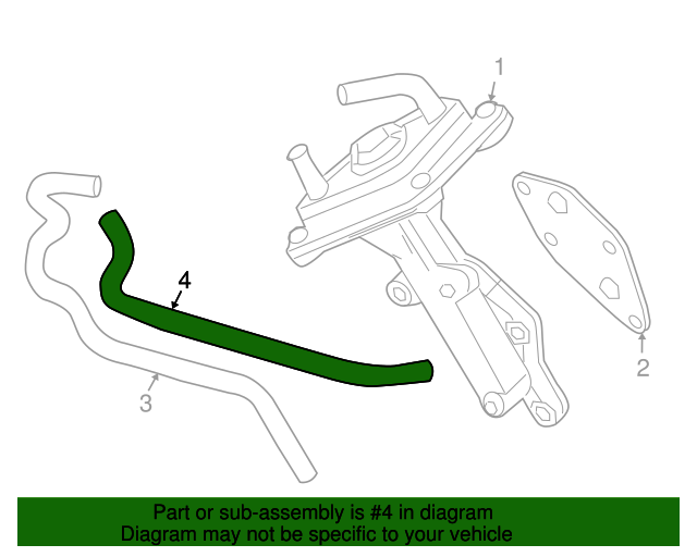 20072009 Nissan Altima Engine Oil Cooler Line 21306JB51A Pro Nissan