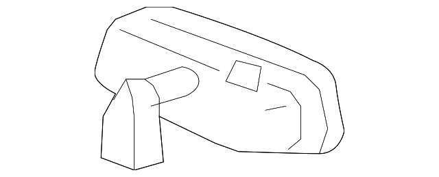 Mirror Assembly-I/S Rear View - GM (25848290)