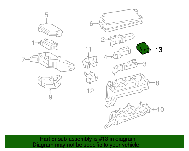 20162024 Toyota Relay 8264147050 Toyota Parts Center