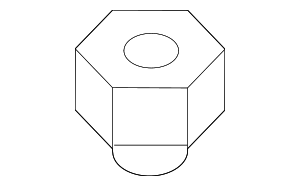 Genuine Audi WHT-005-538 | Outer Tie Rod Lock Nut | FREE Shipping on ...