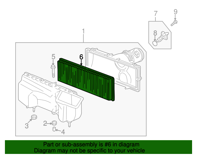 Filtre à Air Mahle Pour Porsche 911 Carrera/Targa 4S (1999-2008) - Référence 996 110 131 52 ML - Neuf