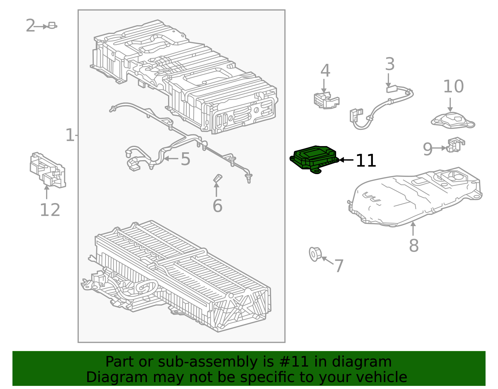 Toyota OEM Battery Current Sensor 89892-48060 | Toyota OEM