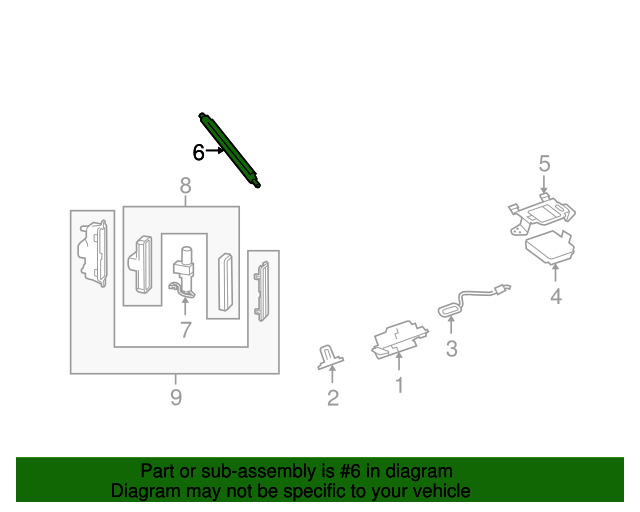 20102015 Chevrolet Equinox Rear Power Liftgate Actuator 23432305 GM Parts Center