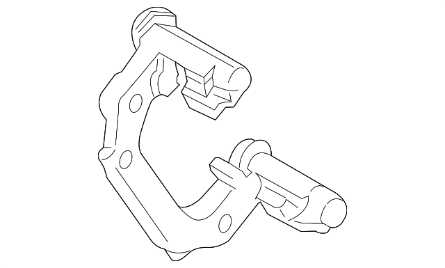 Genuine Ford Caliper Support 1S4Z-2B582-AA Genuine Ford Caliper Support 1S4Z-2B582-AA