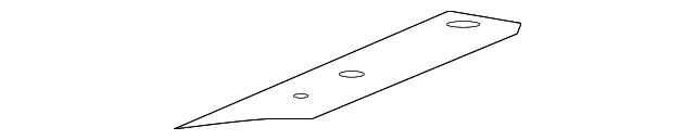 Center Pillar Baffle Plate - GM (10242717)