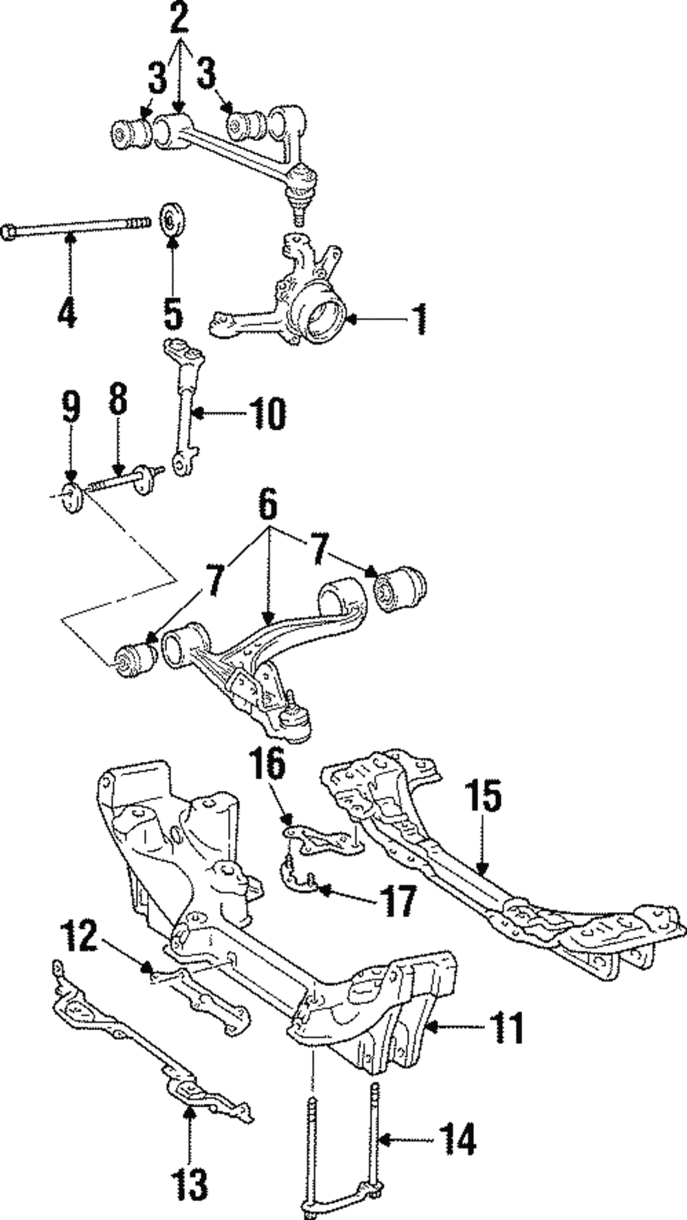 Lower Control Arm Bushing - Toyota (90119-10079)