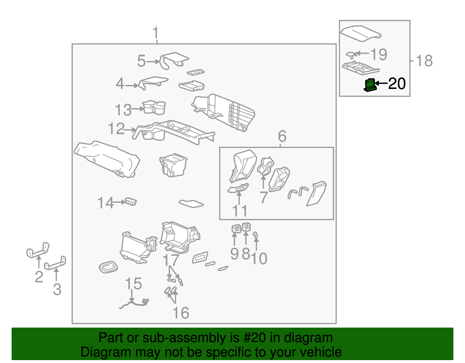 Hinge - Buick (25735238)