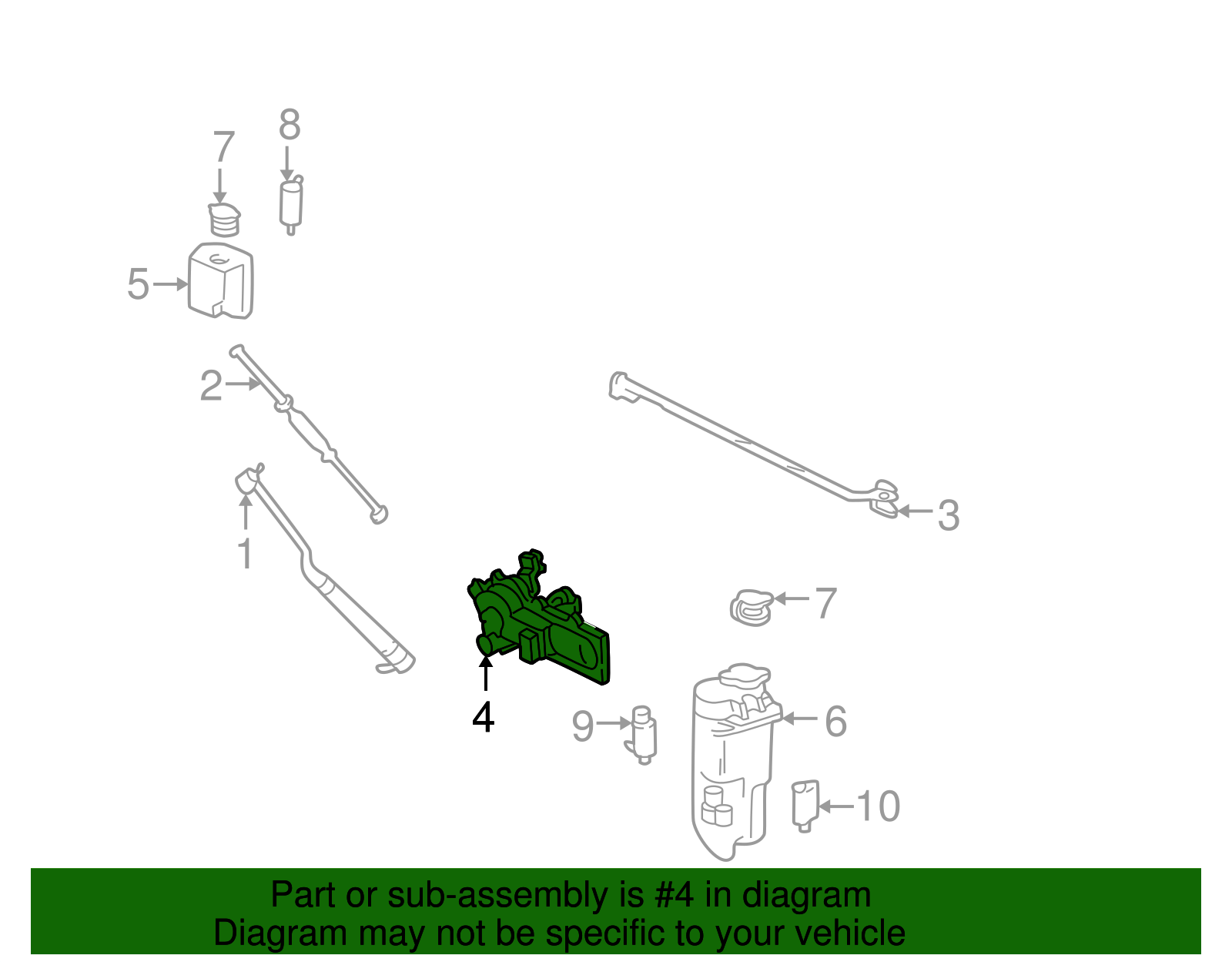 Motor - GM (88961296)