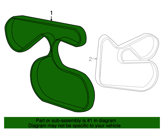 9091602652 20062015 Toyota Scion Serpentine Drive Fan Belt 2.4L RAV4