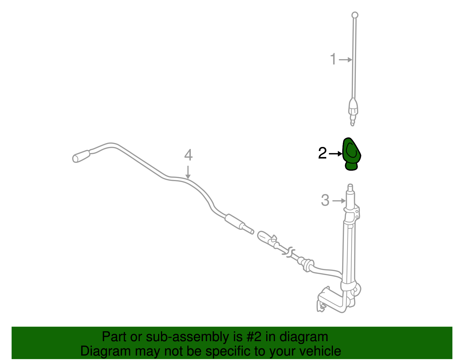 Support - Ford (YL8Z-18922-AA)