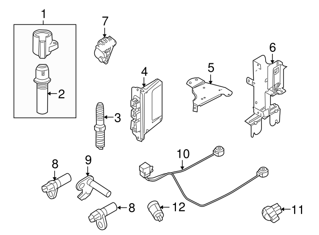 thumbnail image 2 of Genuine OEM Ford Parking Brake Cable Support Clip - 2005-2014 (Part #6R3Z-2860-A, Replaces 6E5Z-2860-AA) 2 of 3