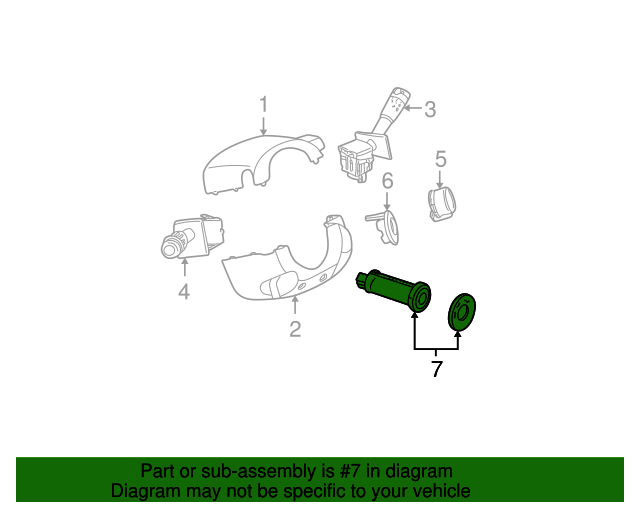 20002007 Saturn OEM NEW GM 0007 Saturn SSeries SC1 Vue Sport