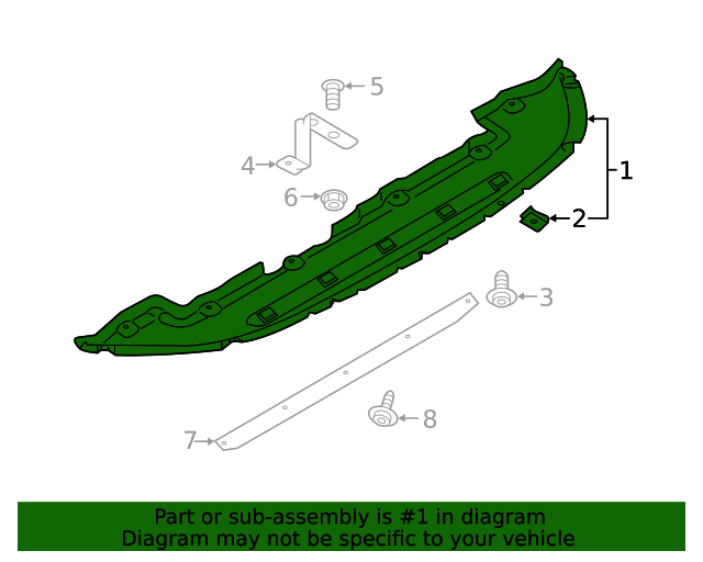 2019-2024 Audi Floor Pan Splash Shield 4KE-825-219-B | Audi USA Parts