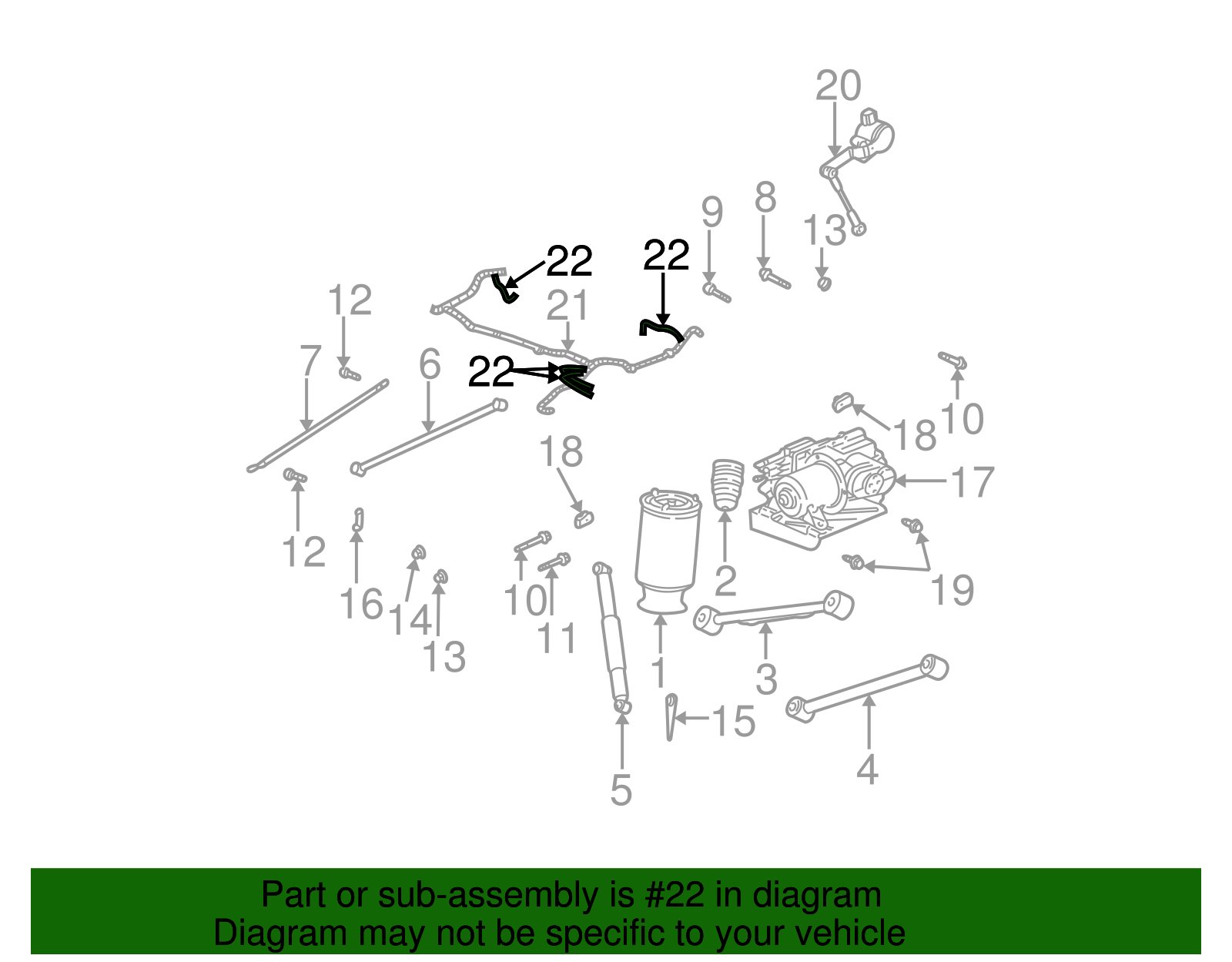 Air Tube - GM (88987245)