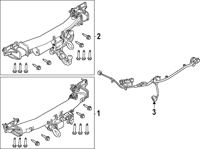 Genuine OEM Wire Harness Part# LR179739 Fits 2023 Land Rover Range 