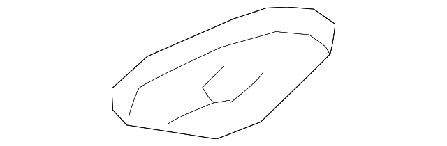 Passenger Side Sunshade Retainer Bolt Cover - GM (84316903)