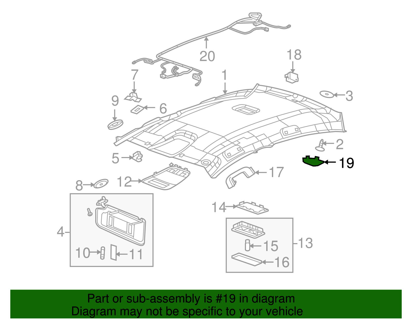 Indicator Bezel - Buick (9039776)