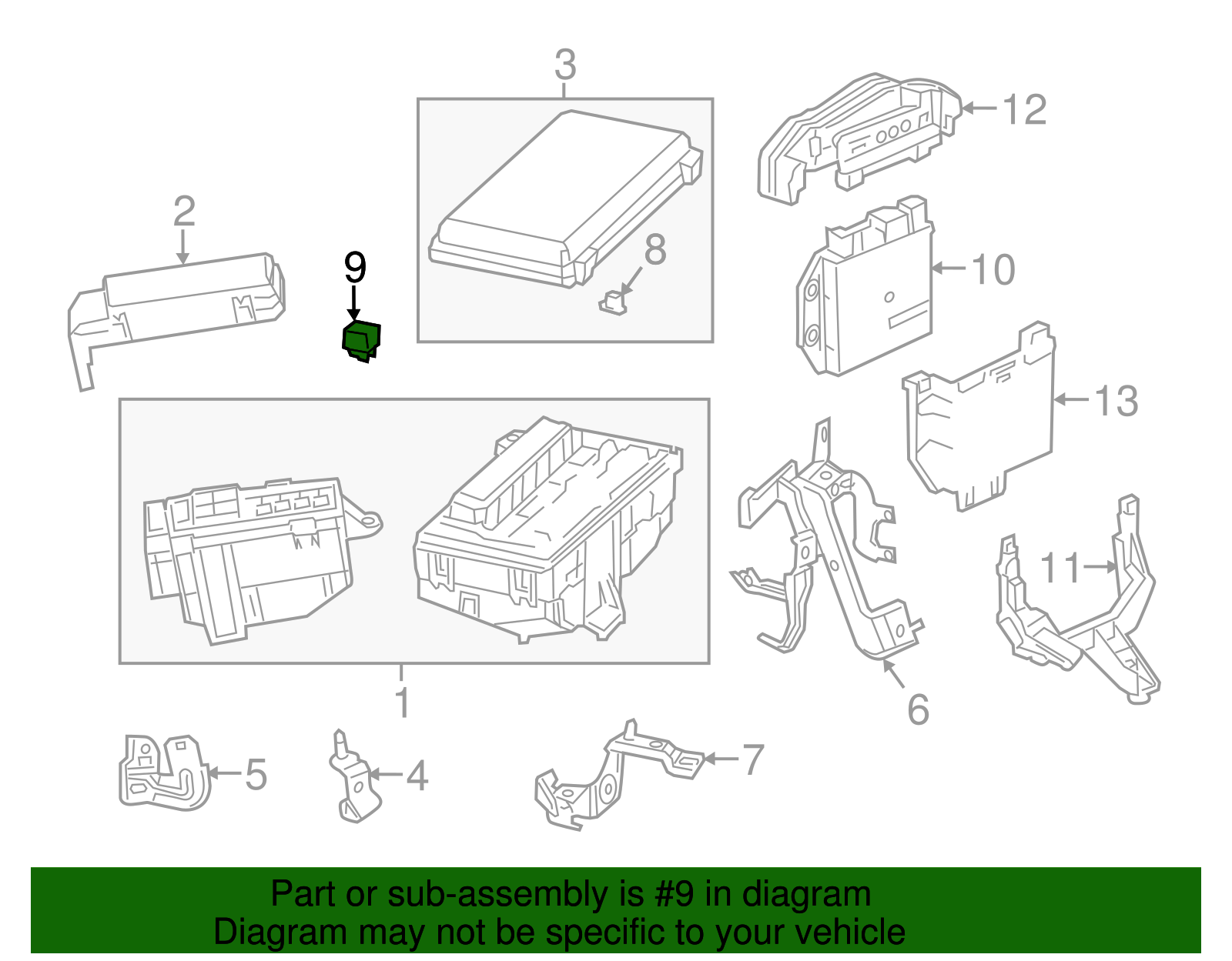 2005-2025 Acura Horn Relay 39794-SDA-A05 | OEM Parts Online