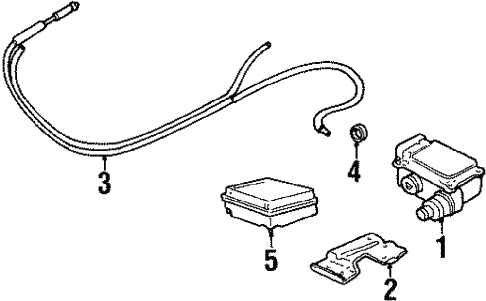 Cruise Servo - Ford (XW7Z-9C735-AA)