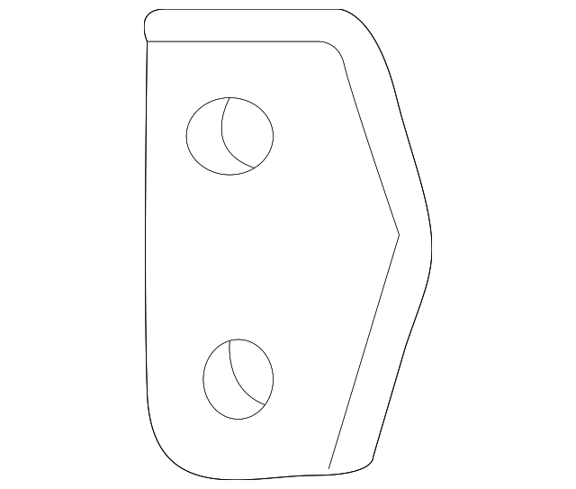 Spacer, Front S/D Lk Stkr - GM (09134862)