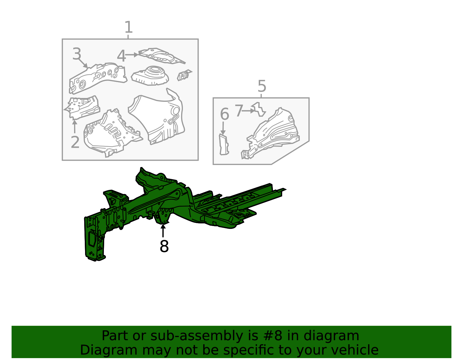 Rail Assembly-F/Cmpt Side - GM (95395928)