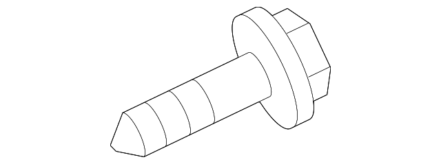 Tail Lamp Assembly Screw - Volkswagen (N-907-850-02)