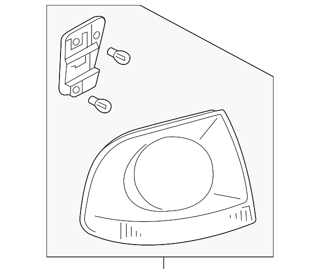 Tail Lamp Assembly - Volkswagen (7L6-945-096-Q)