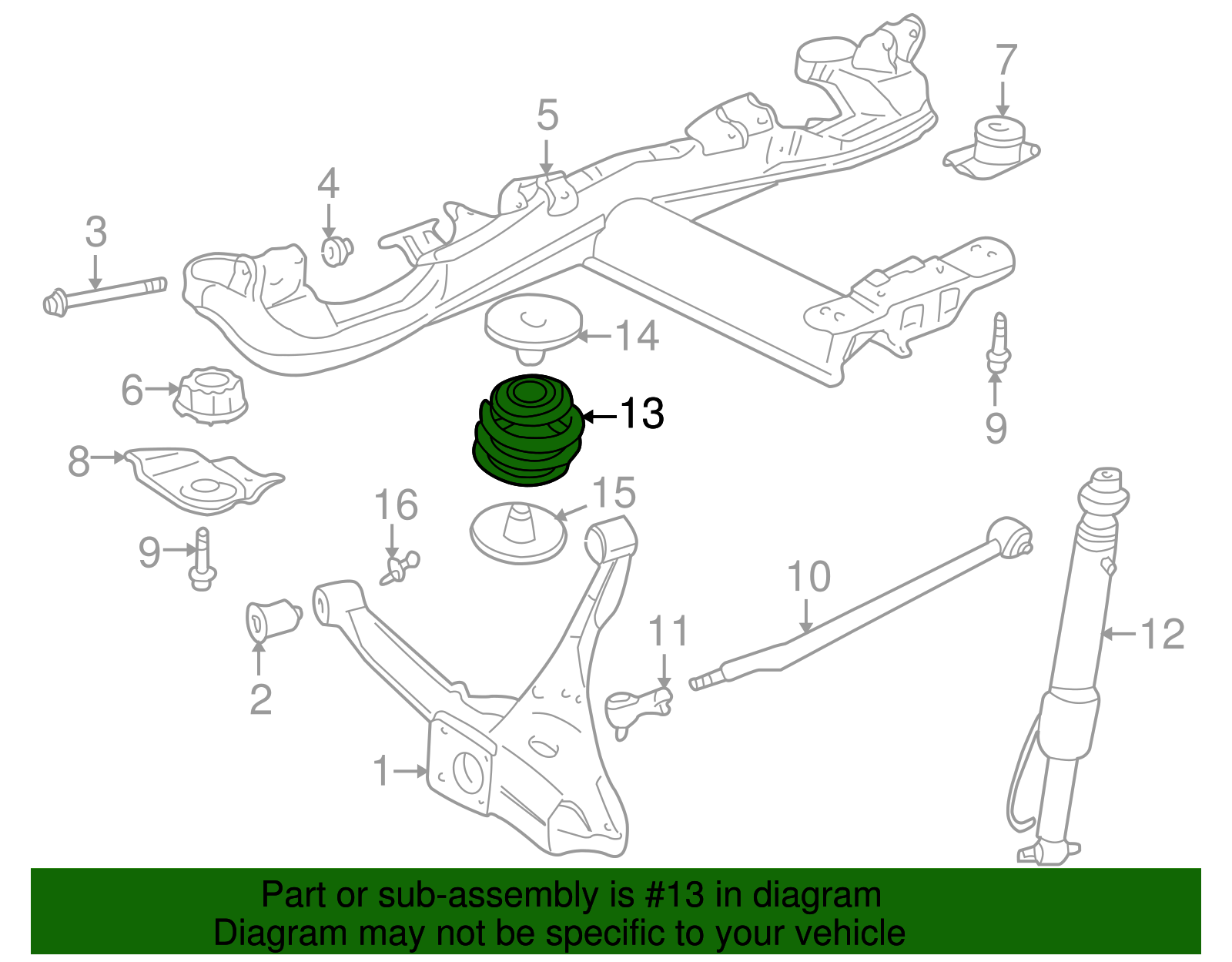 Coil Spring - GM (25655473)