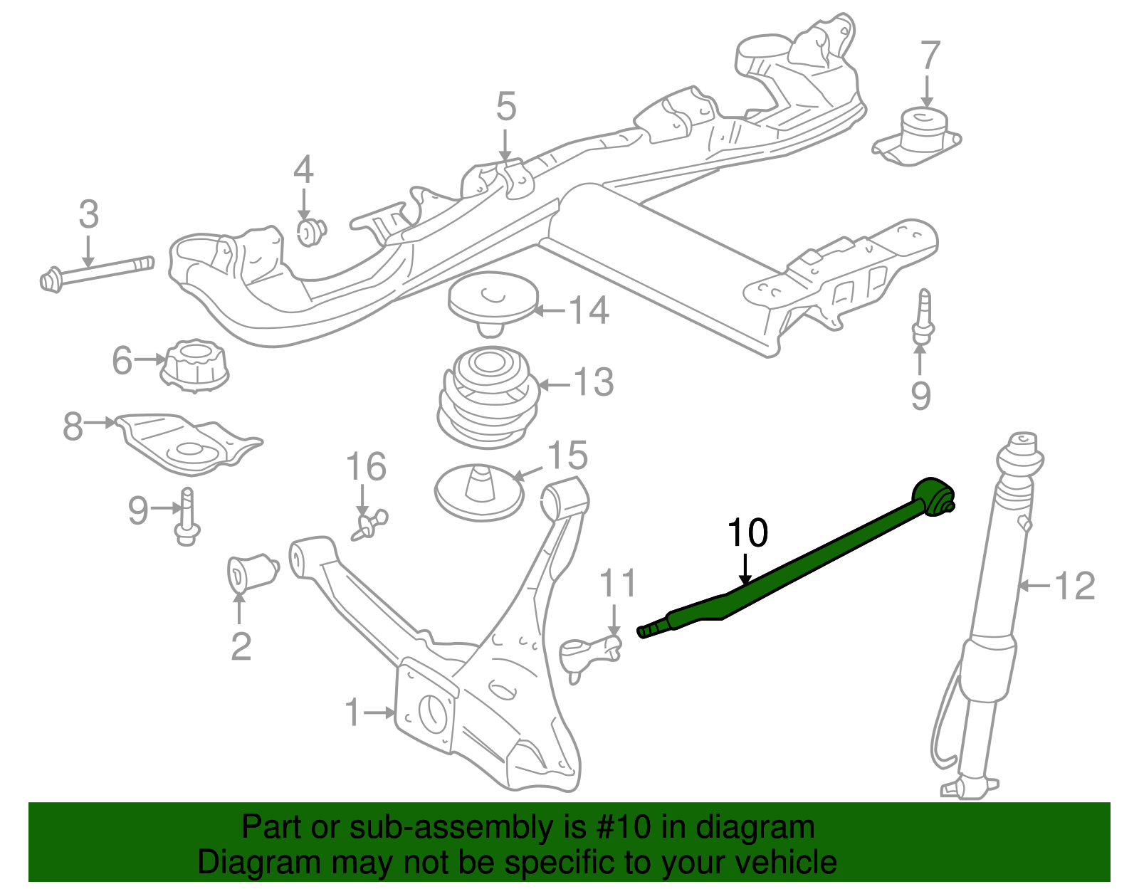 Adjust Link - GM (25645090)
