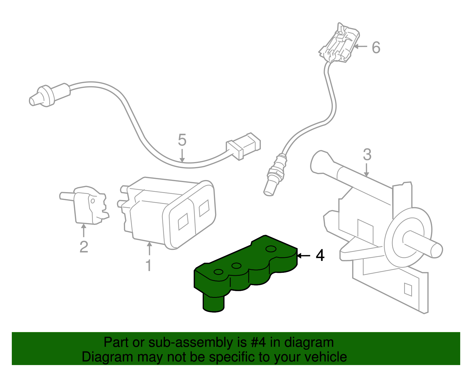 Sensor Assembly-Map - GM (12592016)