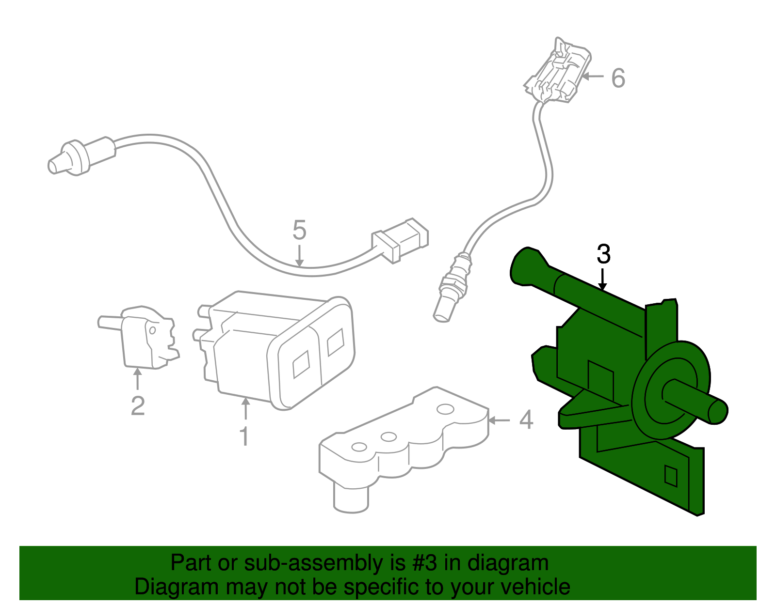 Valve Assembly-Evaporative Emis Cnstr Purge Sol ( - GM (12597566)