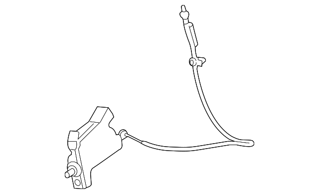 Genuine Hyundai 69513-4Z000 Fuel Filler Door Housing