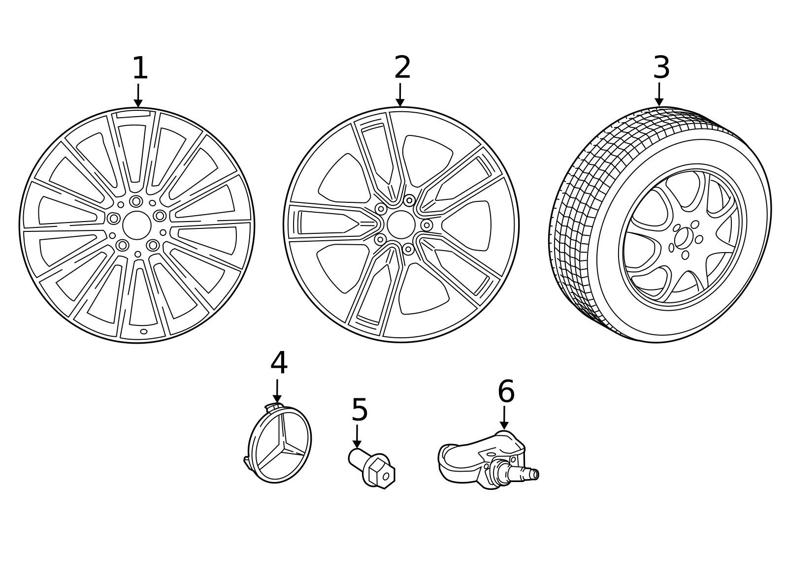 2019 Mercedes-Benz Wheel AMG 5-Twin-Spoke 50.8 Cm (20 Inch
