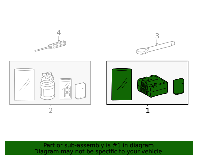 20212023 Toyota Mirai Tire Repair Kit 4489062020 Toyota Parts Center