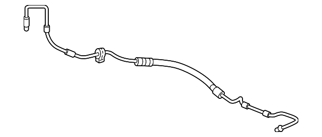 Power Steering Gear Inlet Hose - Buick (25768879)
