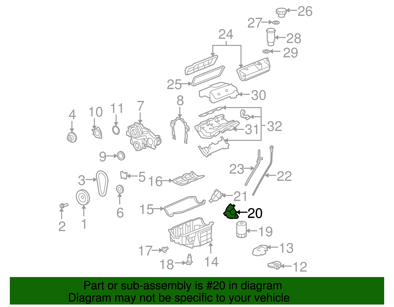 Engine Oil Filter Adapter - GM (12590323)