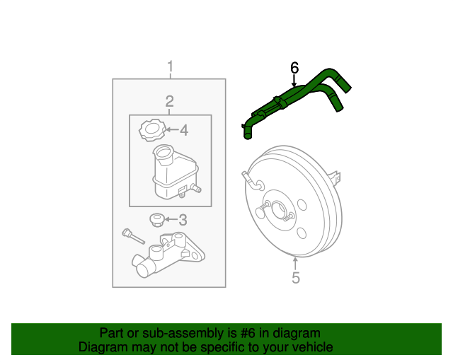 20142015 Kia Sorento Vacuum Hose 591202W360 XportAuto