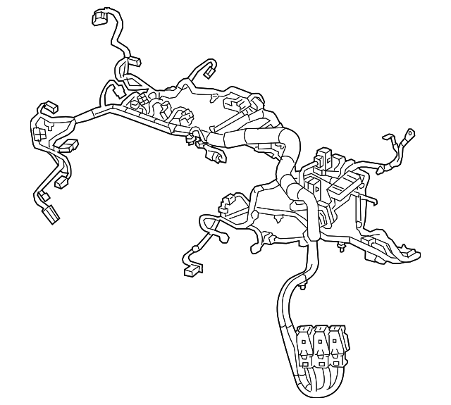 20162017 Chevrolet Volt Engine Wiring Harness 84082861 GM Parts Online