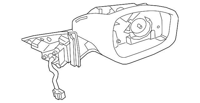 Genuine OEM Mirror Assembly Part# LR154917 Fits 2021-2023 Land  