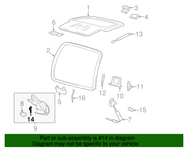 20022020 Ford Door Jamb Switch 4L2Z14018BA Varsity Ford