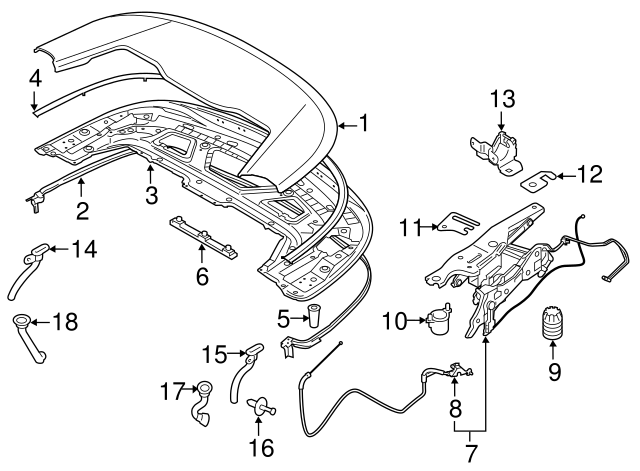 2015-2021 BMW Holder 51177419859 | OEM Parts Online