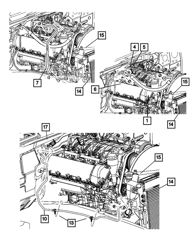 20052010 Jeep A/C Expansion Valve 5143544AC Mopar Estores