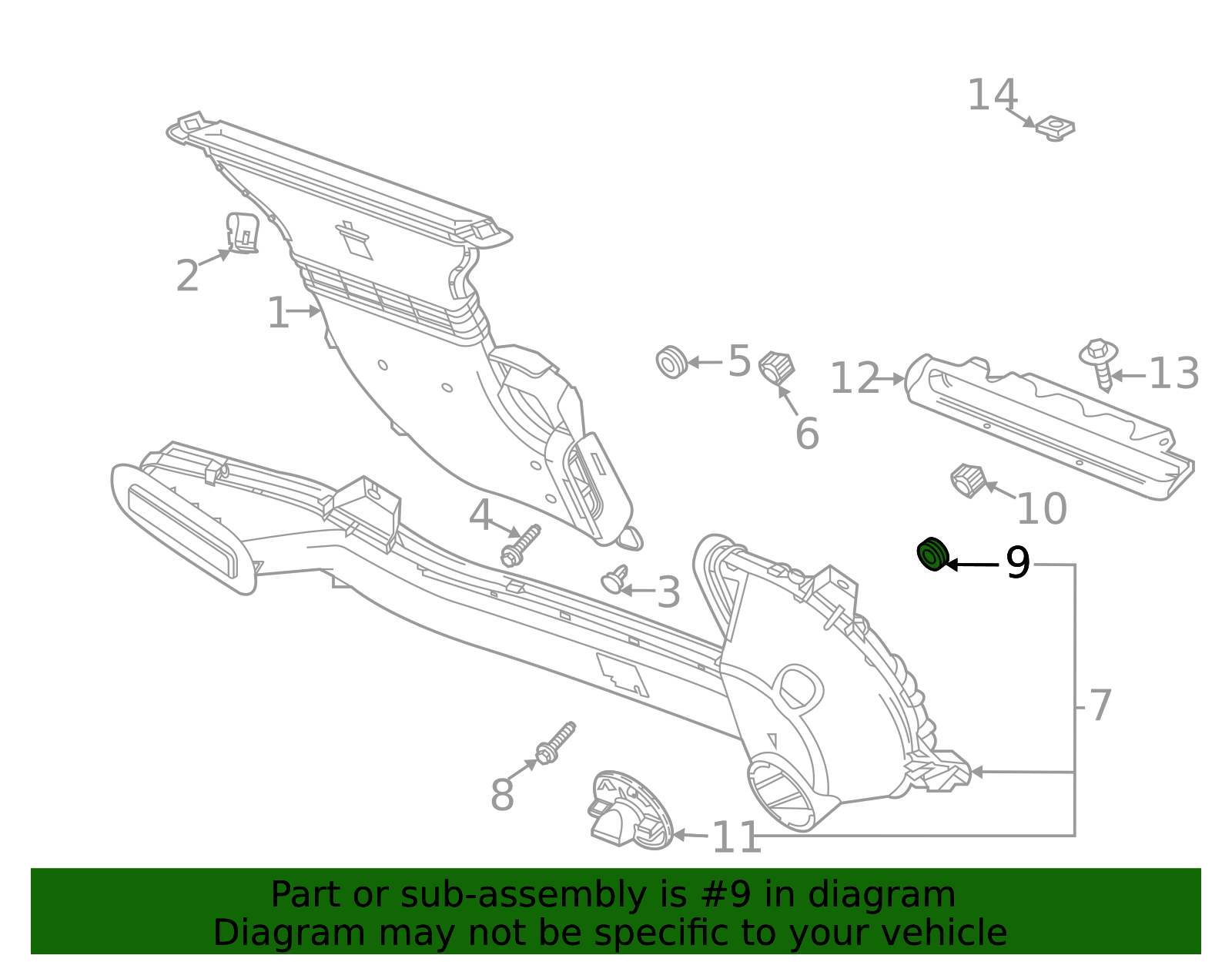Intake Air Duct Insulator - GM (84358112)