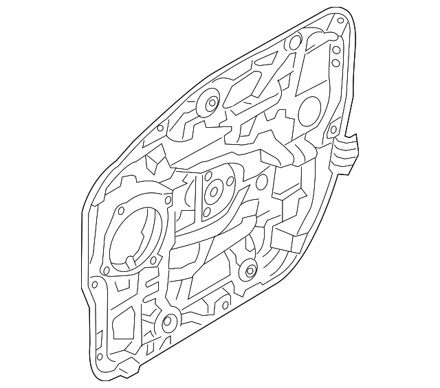 824814Z000 Window Regulator 20132018 Hyundai World OEM Parts