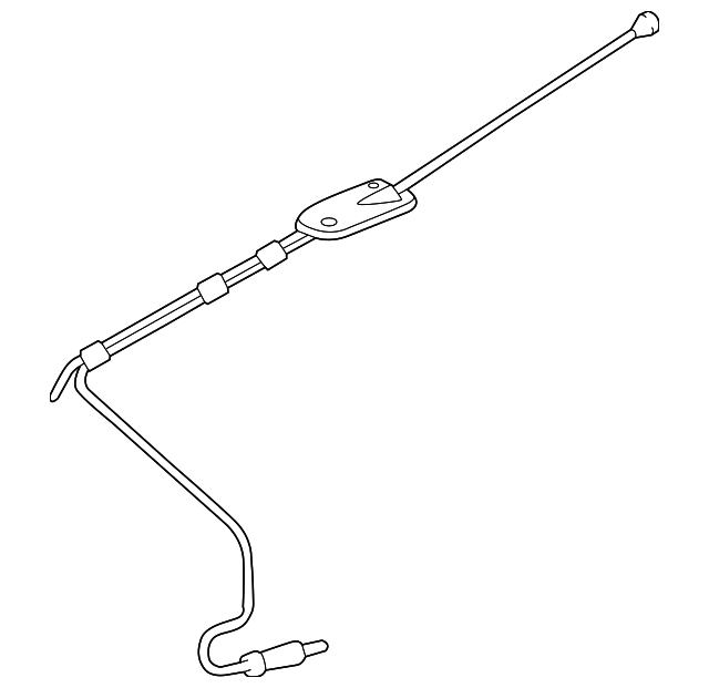 19962000 Toyota RAV4 Radio Antenna Mast 8630042040 OEM Parts Online