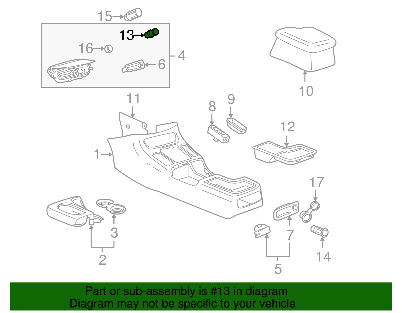 Cigarette Lighter - GM (23202298)