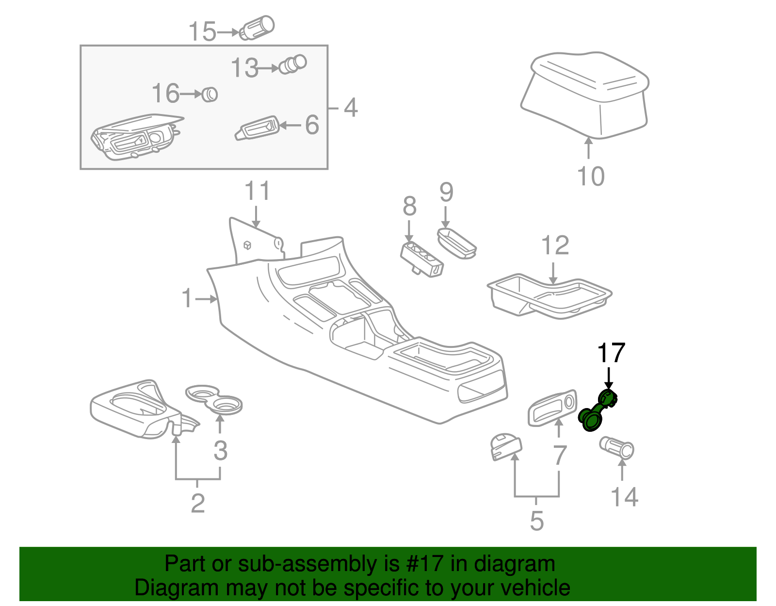 Multi-Purpose Clip - GM (12450047)
