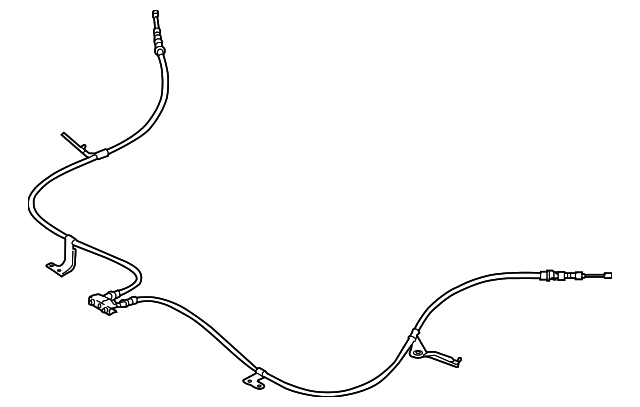 Park Brake Cable - Scion (46420-WB001)